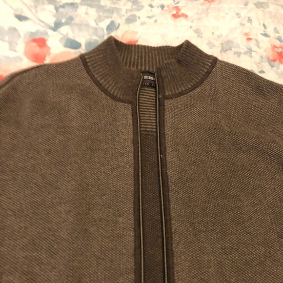 Cotton zip down pullover - Picture 3 of 6